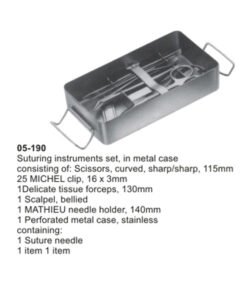Suturing Instrument Set. Pocket Instrument Set