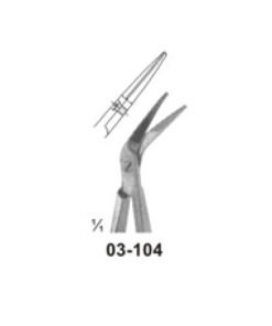 Micro Scissors (Spring Type )with Flat Handles