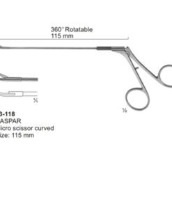 Micro Scissors (Spring Type )with Flat Handles
