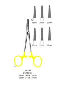 Needle holders with Tungsten Carbide Inserts