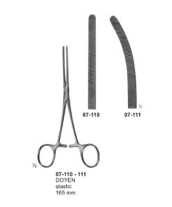 intestinal Clamos, soft elastic