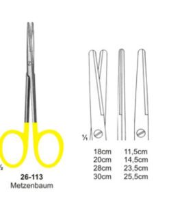 Scissors with Tungsten Carbide Inserts