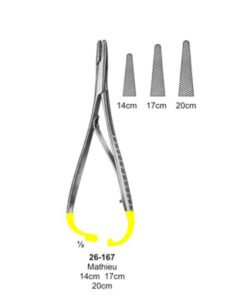 Needle holders with Tungsten Carbide Inserts